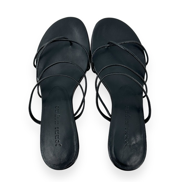 Jenni Kayne Black Strappy Sandals - Picture 6 of 12